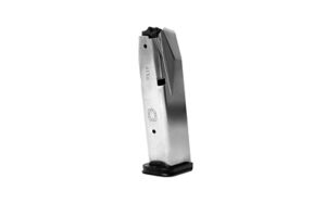 Shadow Systems CRX 15rd 9mm aluminum magazine, fits CR920X, silver/black
