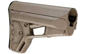 Magpul ACS Carbine Stock Mil-Spec Flat Dark Earth collapsible polymer stock with storage compartments