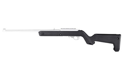 Magpul X-22 Backpacker Stock black for Ruger 10/22 Takedown with hinged storage compartment