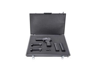 Magnum Research Desert Eagle Mark XIX 6-inch component system in black with aluminum carrying case