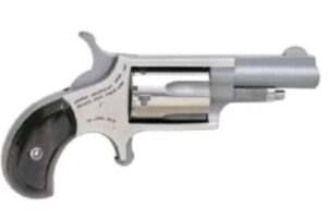 North American Arms Mini .22 LR revolver 1 5/8" stainless with black pearlite grips