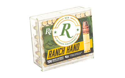 Remington Ranch Hand .22 LR hollow point ammunition 100-round box