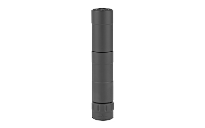 Rugged Mustang22 .22 LR suppressor black Cerakote ADAPT module 5.3in/3.4in