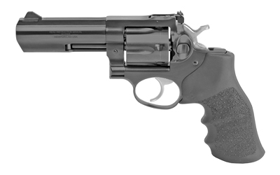 Ruger GP100 .357 Magnum 4.2-inch blued revolver with Hogue Monogrip and 6-round cylinder