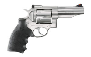 Ruger Redhawk .44 Remington Magnum 4.2-inch satin stainless revolver with rubber-style grip