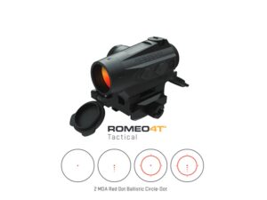 Sig Sauer ROMEO4T 1x20mm Ballistic Circle-Dot red dot sight, black