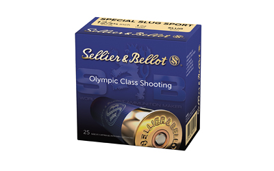 Sellier & Bellot 12 Gauge 2.75 inch 1 oz rifled slug 25 count box