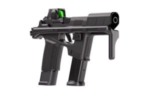 Sig Sauer P365 FLUX RXSL 9mm 6in with ROMEOX optic and spring-deploy brace in black