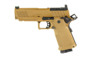 Springfield Armory 1911 DS Prodigy 9mm 4.25-inch Coyote Brown Cerakote with fiber optic front sight