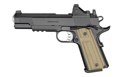 Springfield Armory 1911 Operator AOS Gear Pac 9mm 5 in with Viridian RFX11 and four 9-round magazines
