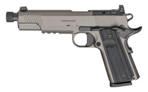 Springfield Armory 1911 Operator AOS .45 ACP Tungsten Gray Threaded Barrel