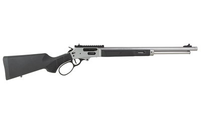 Smith & Wesson Model 1854 .360 Buckhammer 20in lever-action rifle with stainless barrel and black synthetic stock