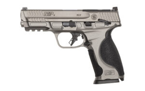 Smith & Wesson M&P M2.0 Metal 9mm 4.25-inch Tungsten Gray pistol with optic-ready slide