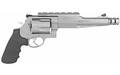 Smith & Wesson Performance Center Model 500 .500 S&W Magnum 7.5 inch stainless revolver with muzzle brake