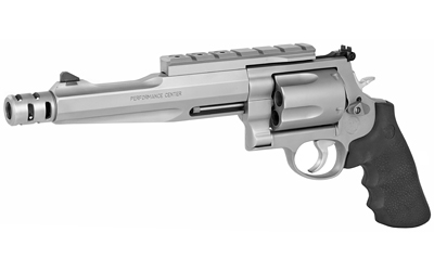 Smith & Wesson Performance Center Model 500 .500 S&W Magnum 7.5 inch stainless revolver with muzzle brake