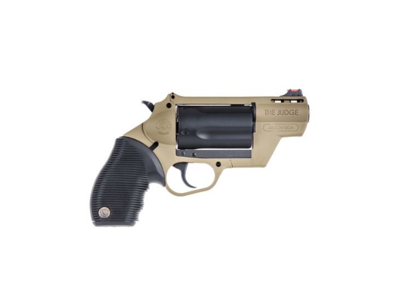 Taurus Judge Public Defender revolver .45 Colt/.410 FDE frame black cylinder 5-round