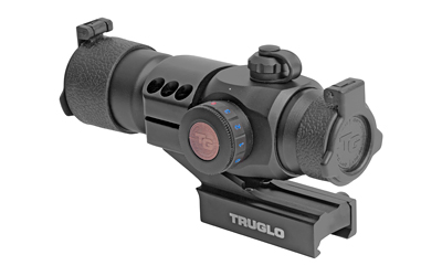 TRUGLO Triton 30mm Tri-Color Red Dot Sight Black with Cantilever Mount