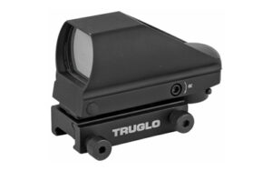 TruGlo TruBrite dual-color red/green open red dot sight 1x 34mm black multi-reticle