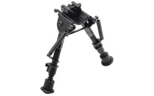 Truglo Tac-Pod adjustable bipod 6-9 inch with Picatinny adapter, black