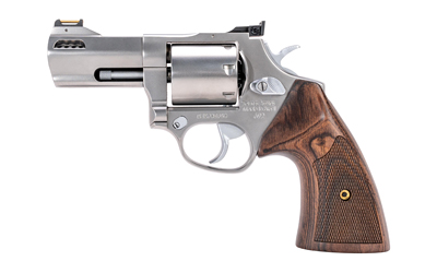 Taurus 692 Executive 3-inch stainless revolver with walnut-style grips, multi-caliber cylinders