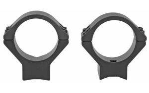 Talley 730700 black anodized low 30mm scope mount and rings