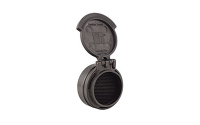 Trijicon MRO objective flip cap with ARD, black, spring-loaded