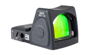 Trijicon Dual Defense Kit RMR-style reflex sight and suppressor-height night sights in matte black