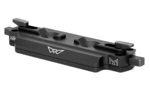 Warne Skyline LT M-LOK QD adapter mount, black finish