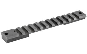 Warne M673 20 MOA one-piece Picatinny rail for Remington 700 short action, matte black