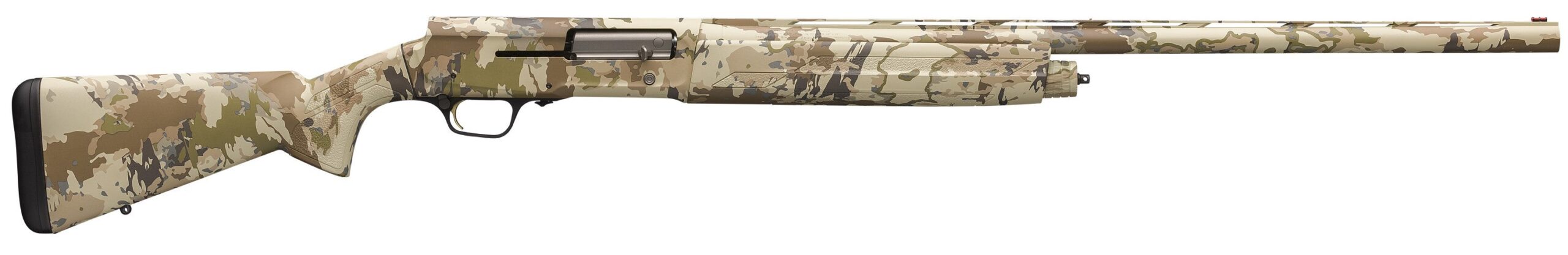 Browning A5 Sweet Sixteen Auric 16ga 28in semi-auto shotgun side view