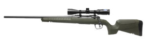 Savage Axis 2 XP Compact 20 in .308 Win left-hand rifle with green synthetic stock and 3-9x40 scope