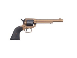 Heritage Rough Rider SRR22A6 .22 LR 6.5 in revolver Burnt Bronze Cerakote black polymer grips