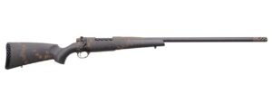 Weatherby Mark V Backcountry 2.0 Carbon 6.5 Creedmoor rifle with 22 inch carbon-wrapped barrel and Patriot Brown finish