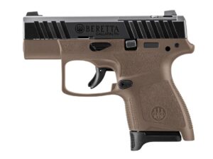 Beretta APX A1 Carry 9mm Luger micro-compact pistol in Flat Dark Earth with black slide