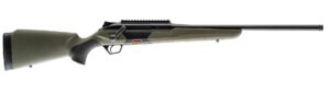 Beretta BRX1 bolt-action rifle in black finish with green synthetic stock and 22-inch barrel