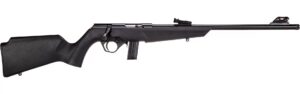 Rossi RB22 Compact .22 LR bolt-action rifle, black synthetic Monte Carlo stock with 10-round magazine