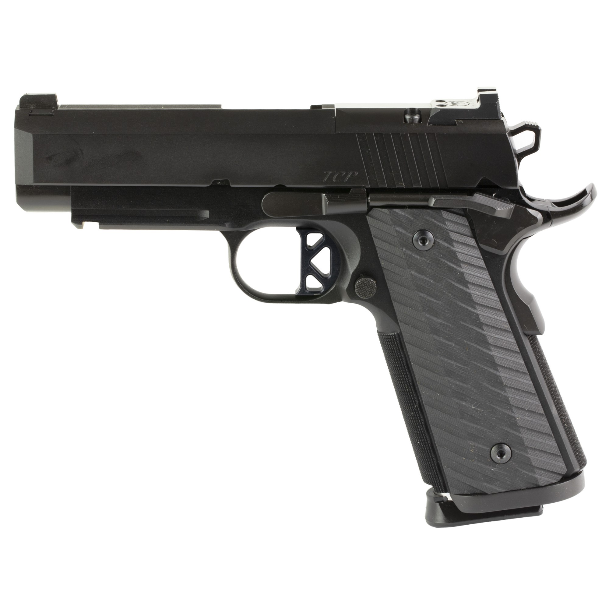 Dan Wesson TCP Optic-Ready 4″ 1911 Black G10