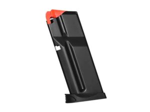 CZ P-10 M 9mm 7-round magazine, black finish, flush-fit design