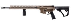 Daniel Defense DDM4 V7 Pro NM FDE 18 inch rifle side view