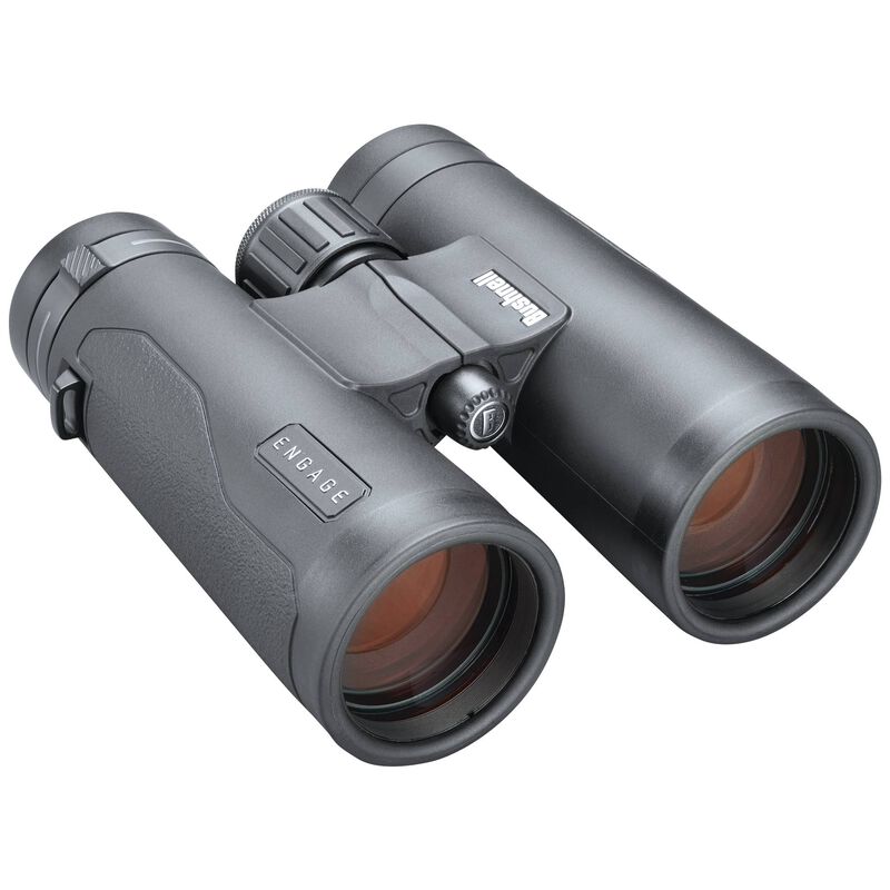 Bushnell Engage EDX 8x42 binoculars, black, front view