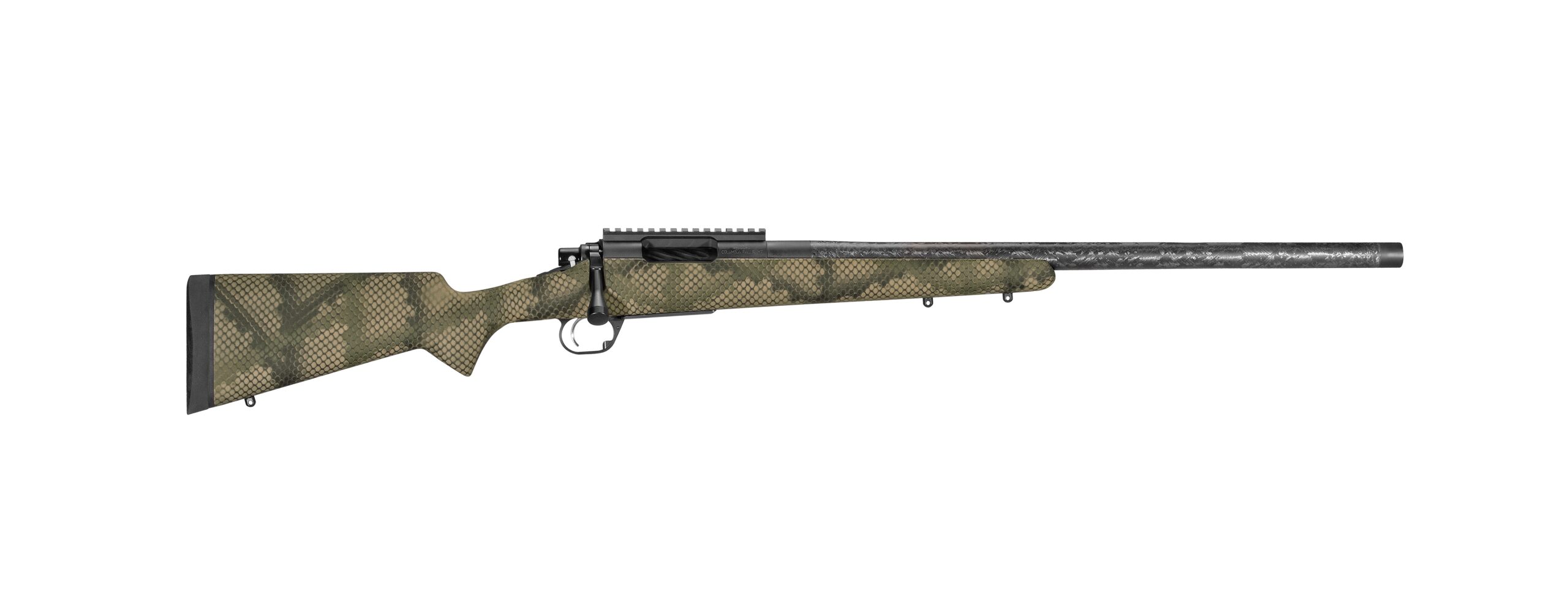 Proof Research Glacier Ti 7mm PRC 22-inch bolt-action rifle in TFDE digital camouflage