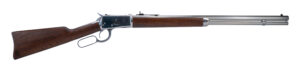 Heritage Arms 92 Ranch Hand .44 Magnum 24 in octagon stainless lever rifle with hardwood stock
