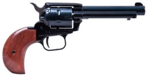 Heritage Rough Rider 4.75-inch blued birdhead revolver (.22 LR / .22 WMR) with cocobolo grips