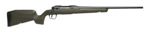 Savage AXIS 2 Compact Gen II 6.5 Creedmoor 20" OD green synthetic stock bolt-action rifle