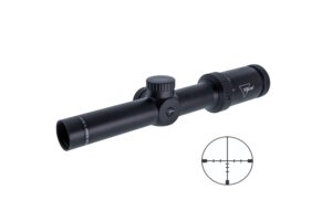 Trijicon Huron 1-6x24 rifle scope satin black 30mm tube BDC Hunter Holds