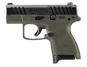 Beretta APX-A1 Carry 9mm OD Green polymer frame serrated slide