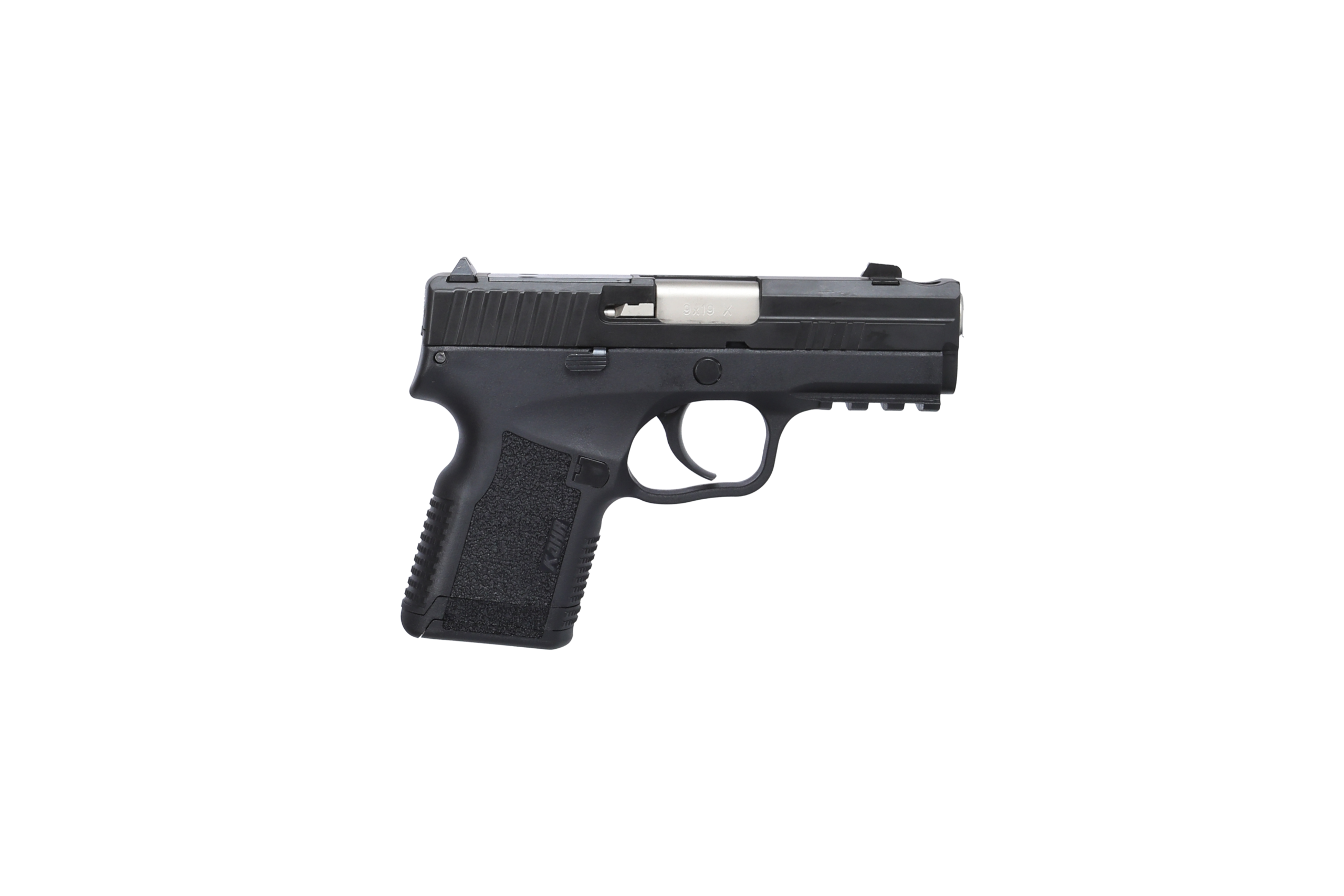 Kahr Arms X9 9mm pistol with ported 3.54 inch barrel and polymer frame