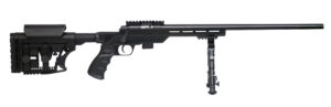 Keystone Sporting Arms 722 Precision .22 LR bolt-action rifle with 16.5 in threaded bull barrel and blued finish