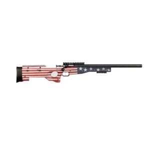 Keystone Crickett CPR .22 LR rifle 16.10" threaded bull barrel Old Glory stock
