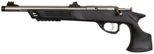 Davey Crickett Crickett .22 LR adult pistol with 10.50 in stainless threaded barrel and black synthetic grip